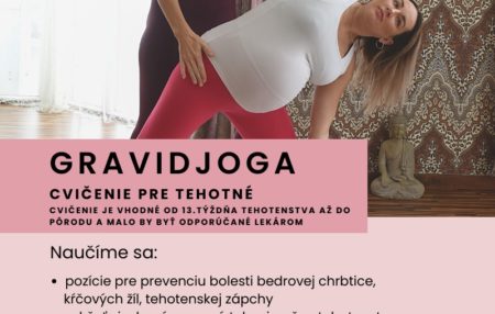 GRAVIDJOGA – cvičenie pre tehotné